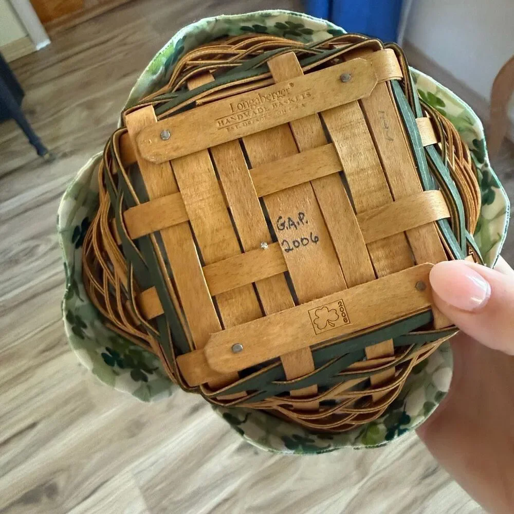 Longaberger handmade basket